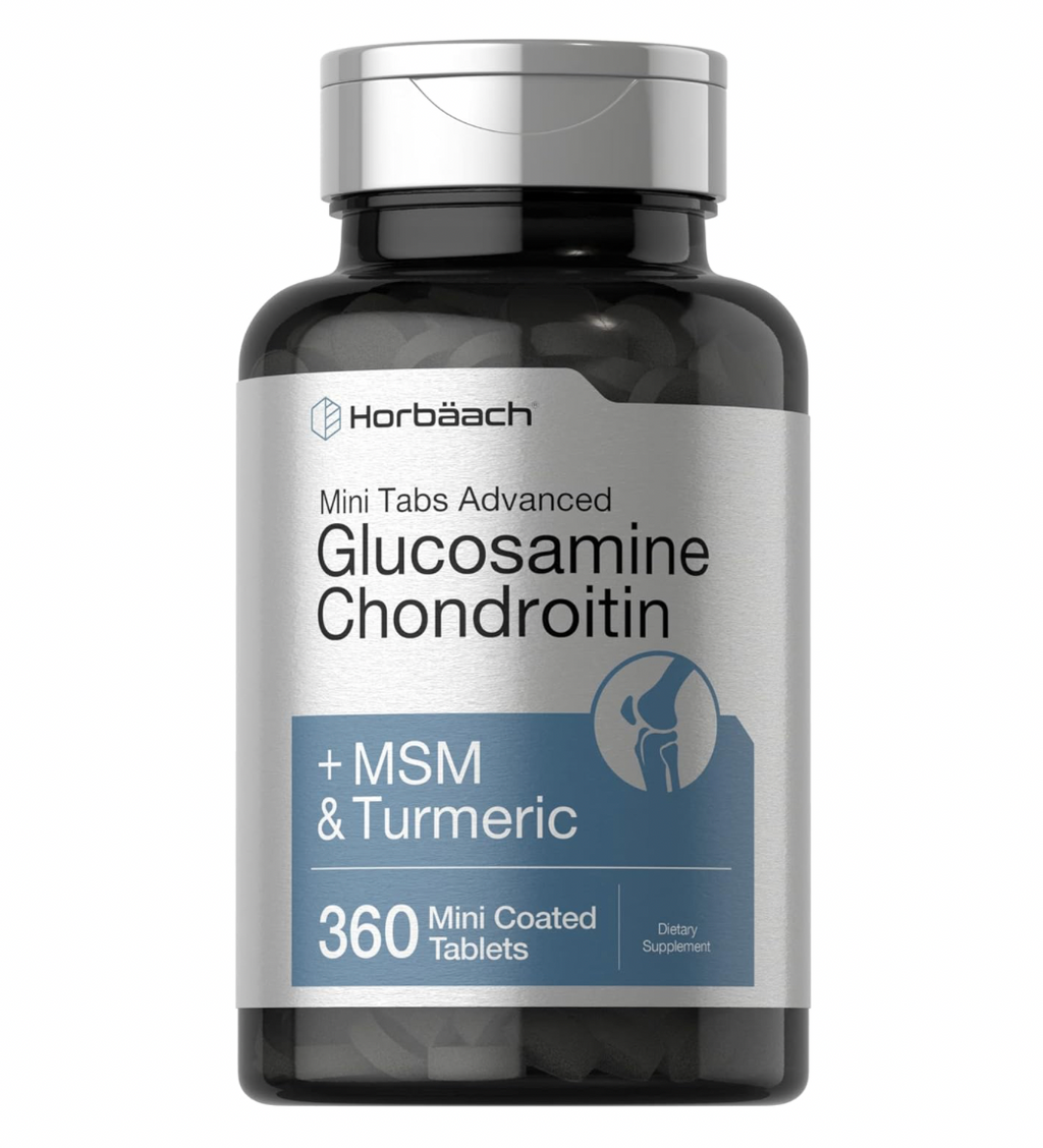 GLUCOSAMINE CHONDROITIN + MSM & TURMERIC 360 MINI CAPS