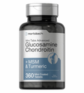 GLUCOSAMINE CHONDROITIN + MSM & TURMERIC 360 MINI CAPS