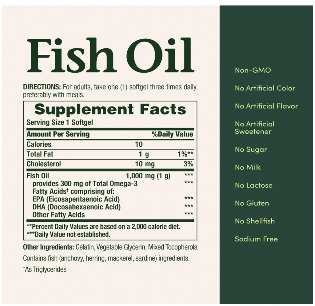 FISH OIL 1000MG