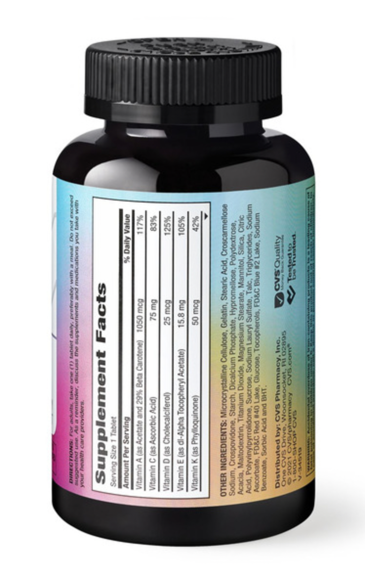 CVS MULTIVITAMÍNICO PARA MUJER