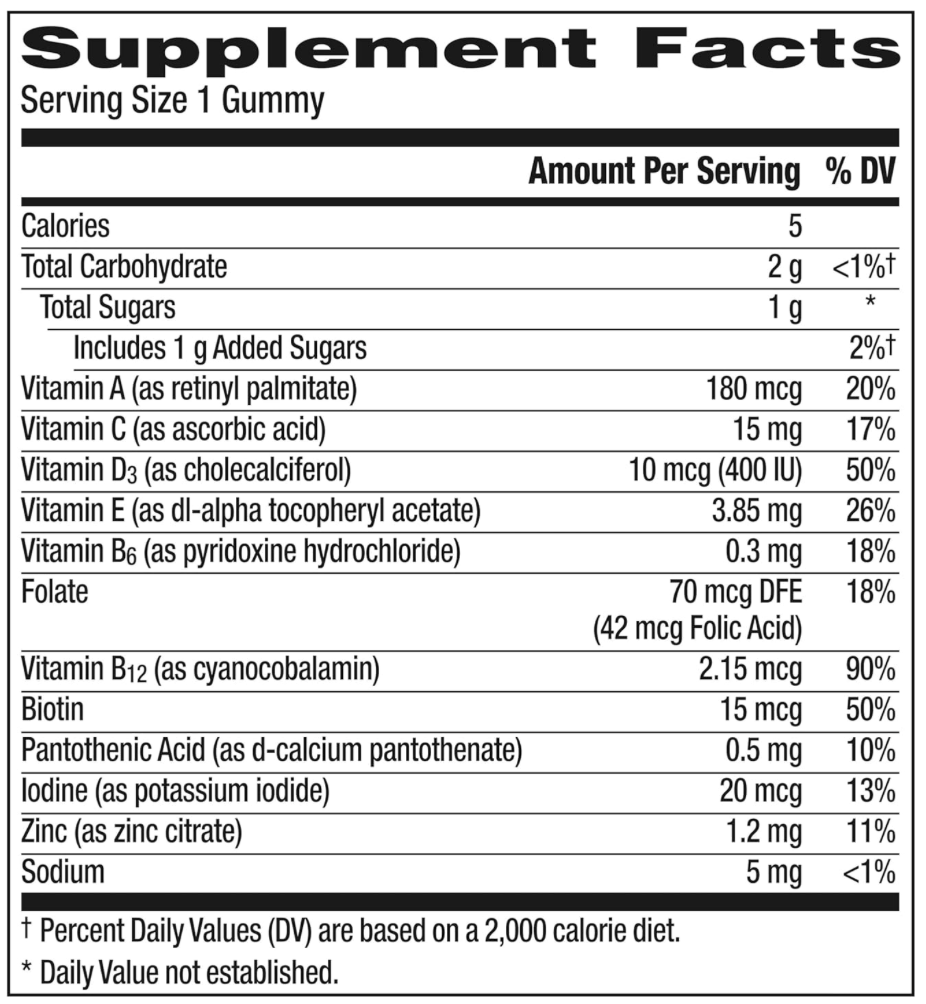 CENTRUM GOMITAS MULTIVITAMINICAS PARA NIÑOS 150 CAPS