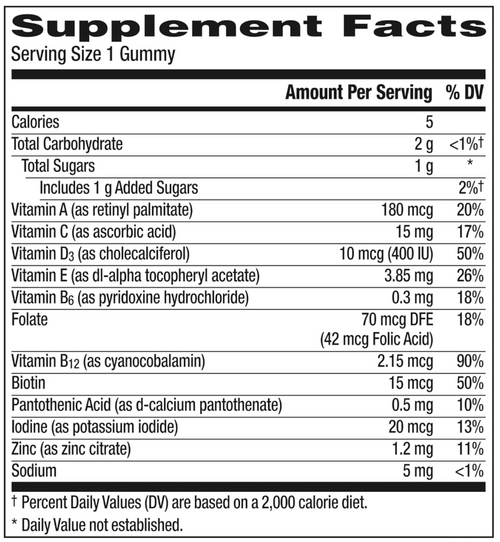 CENTRUM GOMITAS MULTIVITAMINICAS PARA NIÑOS 150 CAPS